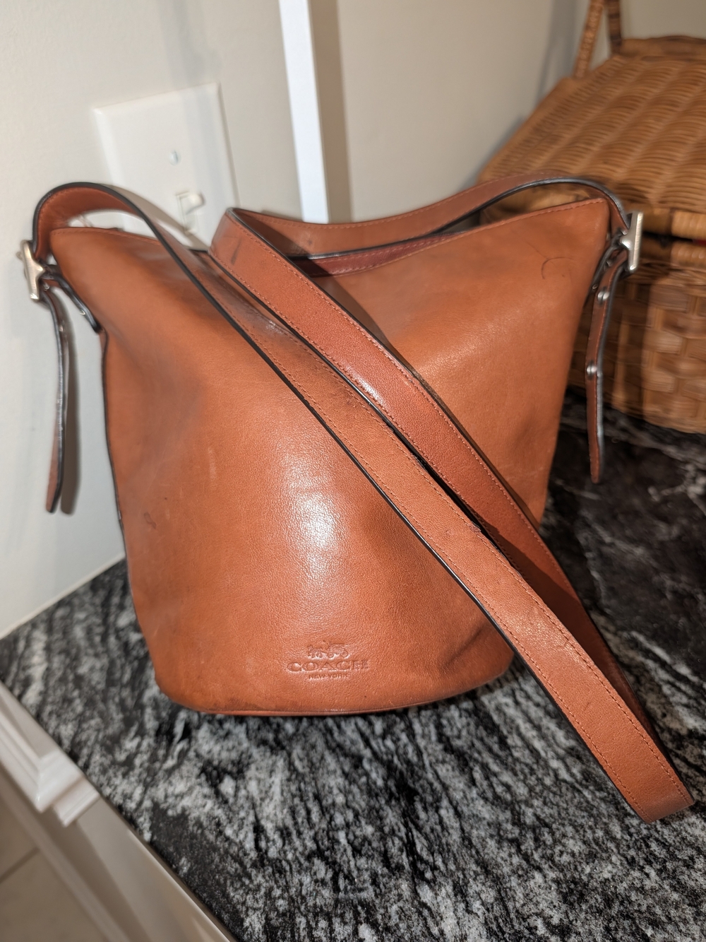 Coach Bleecker Mini Duffle Bucket Bag